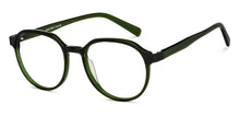 Load image into Gallery viewer, Green Round Full Rim Unisex Eyeglasses by Vincent Chase Computer Glasses-204964