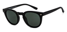 Load image into Gallery viewer, Black Round Full Rim Unisex Sunglasses by Vincent Chase Polarized-151888