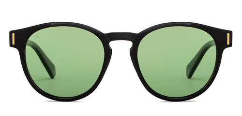 Black Round Full Rim Unisex Sunglasses by Vincent Chase Polarized-152347