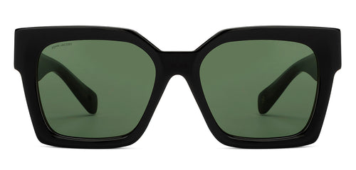 Black Square Full Rim Women Sunglasses by John Jacobs-212921