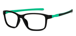 Black Wayfarer Full Rim Unisex Eyeglasses by Lenskart Air-201044