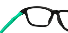 Load image into Gallery viewer, Black Wayfarer Full Rim Unisex Eyeglasses by Lenskart Air-201044