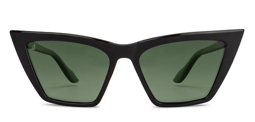 Black Cat Eye Full Rim Women Sunglasses by Vincent Chase Polarized-152334