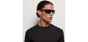 Black Wayfarer Full Rim Unisex Sunglasses by Lenskart Boost-206477