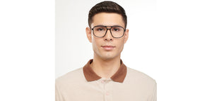 Black Aviator Full Rim Unisex Eyeglasses by Lenskart Air-201285