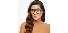 Load image into Gallery viewer, Black Aviator Full Rim Unisex Eyeglasses by Lenskart Air-201285
