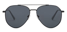 Load image into Gallery viewer, Black Aviator Full Rim Unisex Sunglasses by Vincent Chase Polarized-208911