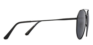 Black Aviator Full Rim Unisex Sunglasses by Vincent Chase Polarized-208911