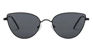 Black Cat Eye Full Rim Unisex Sunglasses by Vincent Chase Polarized-208630