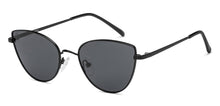 Load image into Gallery viewer, Black Cat Eye Full Rim Unisex Sunglasses by Vincent Chase Polarized-208630