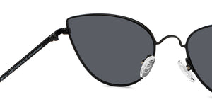 Black Cat Eye Full Rim Unisex Sunglasses by Vincent Chase Polarized-208630