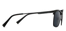 Load image into Gallery viewer, Black Clubmaster Full Rim Unisex Sunglasses by Vincent Chase Polarized-151118