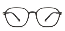 Load image into Gallery viewer, Black Geometric Full Rim Unisex Eyeglasses by Lenskart Air-206136