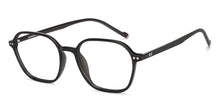 Load image into Gallery viewer, Black Geometric Full Rim Unisex Eyeglasses by Lenskart Air-206136
