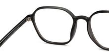 Load image into Gallery viewer, Black Geometric Full Rim Unisex Eyeglasses by Lenskart Air-206136