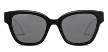 Load image into Gallery viewer, Black Square Full Rim Unisex Sunglasses by John Jacobs-208169