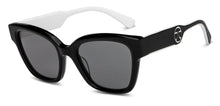 Load image into Gallery viewer, Black Square Full Rim Unisex Sunglasses by John Jacobs-208169