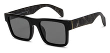 Load image into Gallery viewer, Black Square Full Rim Unisex Sunglasses by Vincent Chase Polarized-206892