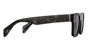 Black Square Full Rim Unisex Sunglasses by Vincent Chase Polarized-206892