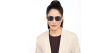 Load image into Gallery viewer, Black Rectangle Full Rim Unisex Sunglasses by Vincent Chase Polarized-207747