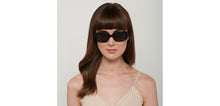 Load image into Gallery viewer, Black Rectangle Full Rim Unisex Sunglasses by Vincent Chase Polarized-151899