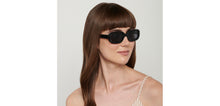 Load image into Gallery viewer, Black Rectangle Full Rim Unisex Sunglasses by Vincent Chase Polarized-151899