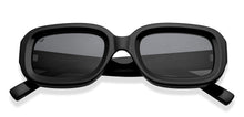 Load image into Gallery viewer, Black Rectangle Full Rim Unisex Sunglasses by Vincent Chase Polarized-151899