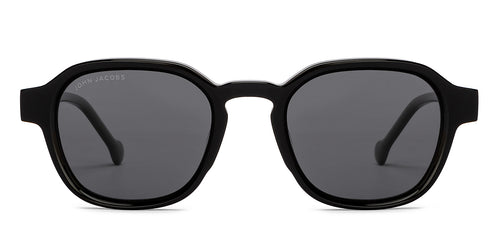 Black Square Full Rim Unisex Sunglasses by John Jacobs-208164