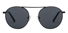 Load image into Gallery viewer, Black Round Full Rim Unisex Sunglasses by Vincent Chase Polarized-208631