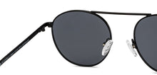 Load image into Gallery viewer, Black Round Full Rim Unisex Sunglasses by Vincent Chase Polarized-208631