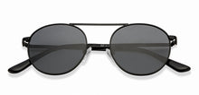 Load image into Gallery viewer, Black Round Full Rim Unisex Sunglasses by Vincent Chase Polarized-208631