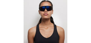 Black Sports Full Rim Unisex Sunglasses by Lenskart Boost-209833