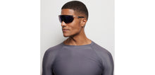 Load image into Gallery viewer, Black Sports Full Rim Unisex Sunglasses by Lenskart Boost-209833