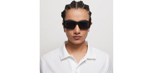 Black Wayfarer Full Rim Unisex Sunglasses by Lenskart Boost-206481