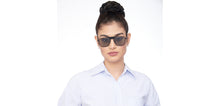 Load image into Gallery viewer, Black Square Full Rim Unisex Sunglasses by John Jacobs-207053