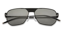 Load image into Gallery viewer, Black Square Full Rim Unisex Sunglasses by John Jacobs-207053