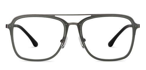 Black Square Full Rim Unisex Eyeglasses by Lenskart Air-151661