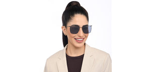 Black Square Full Rim Unisex Sunglasses by Vincent Chase Polarized-207751