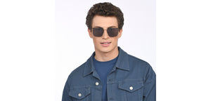 Black Square Full Rim Unisex Sunglasses by Vincent Chase Polarized-207751