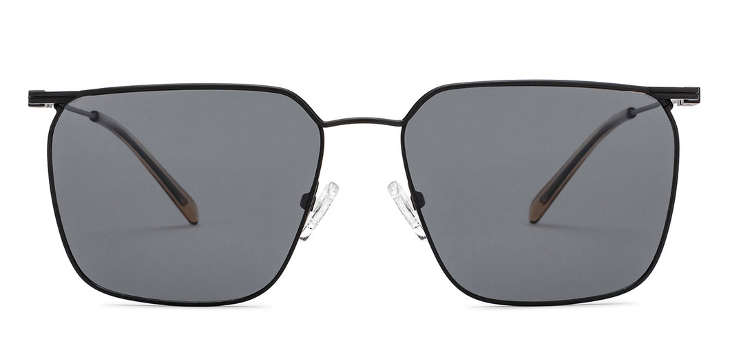 Black Square Full Rim Unisex Sunglasses by Vincent Chase Polarized-207751