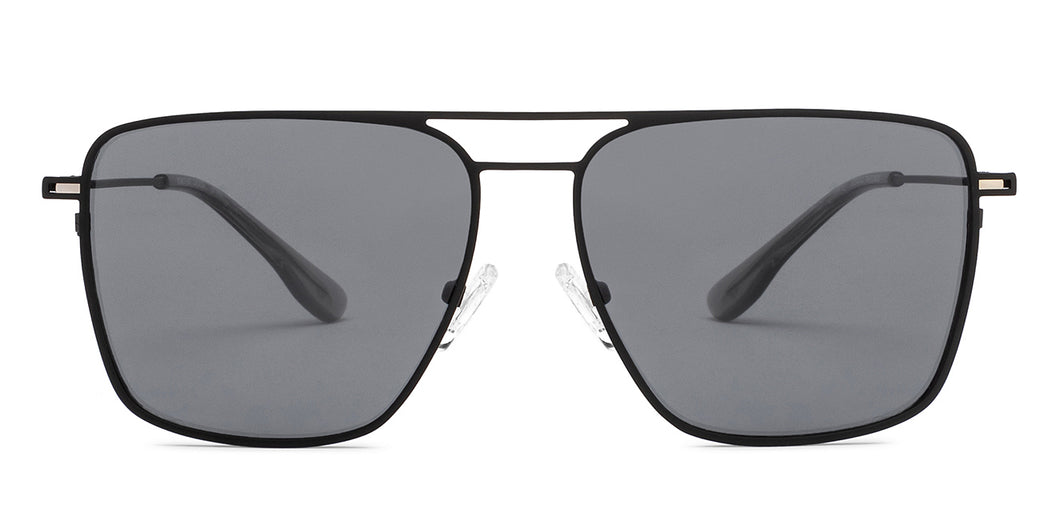 Black Square Full Rim Unisex Sunglasses by Vincent Chase Polarized-207759