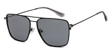 Load image into Gallery viewer, Black Square Full Rim Unisex Sunglasses by Vincent Chase Polarized-207759