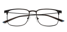 Load image into Gallery viewer, Black Square Full Rim Unisex Eyeglasses by Vincent Chase-150510