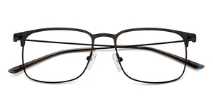 Black Square Full Rim Unisex Eyeglasses by Vincent Chase-150510