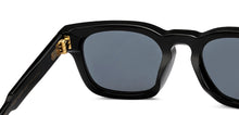 Load image into Gallery viewer, Black Wayfarer Full Rim Unisex Sunglasses by John Jacobs-210237