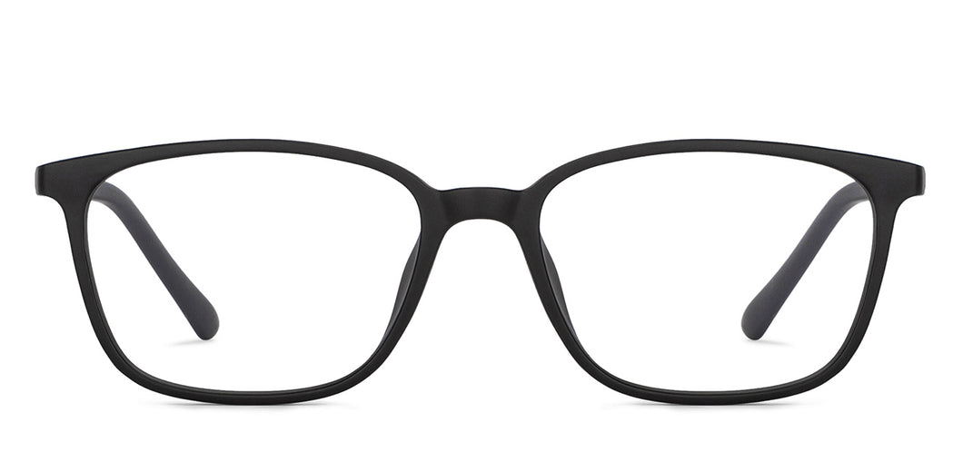 Black Wayfarer Full Rim Unisex Eyeglasses by Lenskart Air-151367