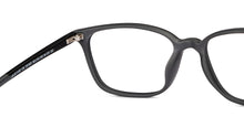 Load image into Gallery viewer, Black Wayfarer Full Rim Unisex Eyeglasses by Lenskart Air-151367
