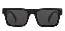 Load image into Gallery viewer, Black Wayfarer Full Rim Unisex Sunglasses by Vincent Chase Polarized-151548