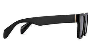 Black Wayfarer Full Rim Unisex Sunglasses by Vincent Chase Polarized-151548