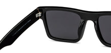 Load image into Gallery viewer, Black Wayfarer Full Rim Unisex Sunglasses by Vincent Chase Polarized-151548